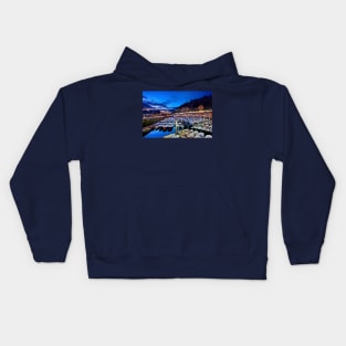 At the port of Donostia - San Sebastian Kids Hoodie